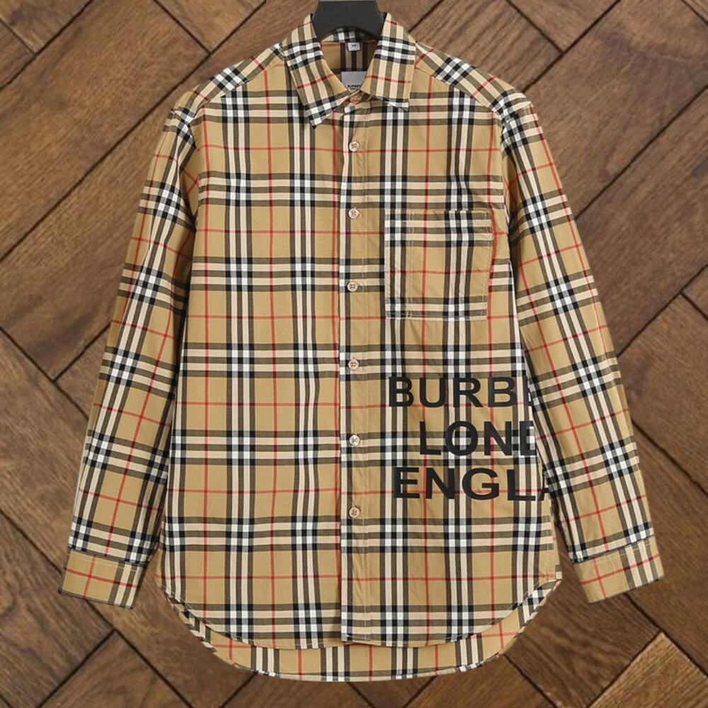 Burberry Yellow Shirt